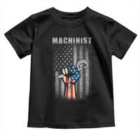 Machinist Patriotic US Flag Toddler T Shirt - Wonder Print Shop