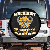 Funny Machinist Sarcastic Spare Tire Cover Do Not Mess With Me I Have Tolerance Issues - Wonder Print Shop