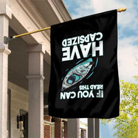If You Can Read This I Have Capsized Garden Flag Funny Boating - Wonder Print Shop
