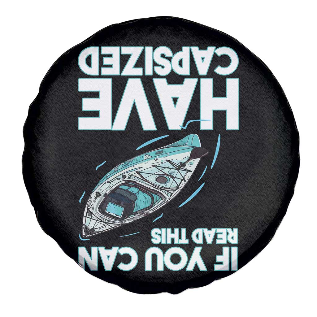 If You Can Read This I Have Capsized Spare Tire Cover Funny Boating - Wonder Print Shop
