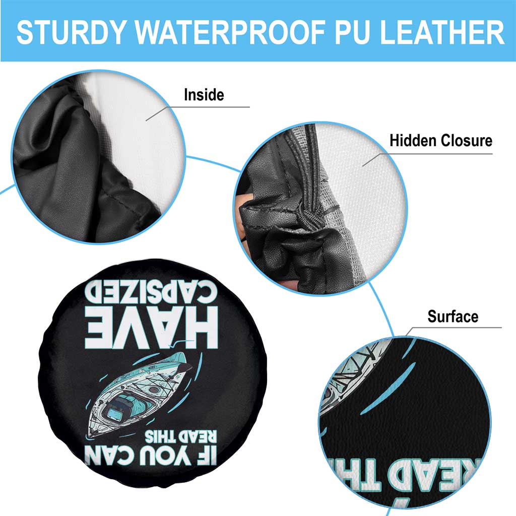 If You Can Read This I Have Capsized Spare Tire Cover Funny Boating - Wonder Print Shop