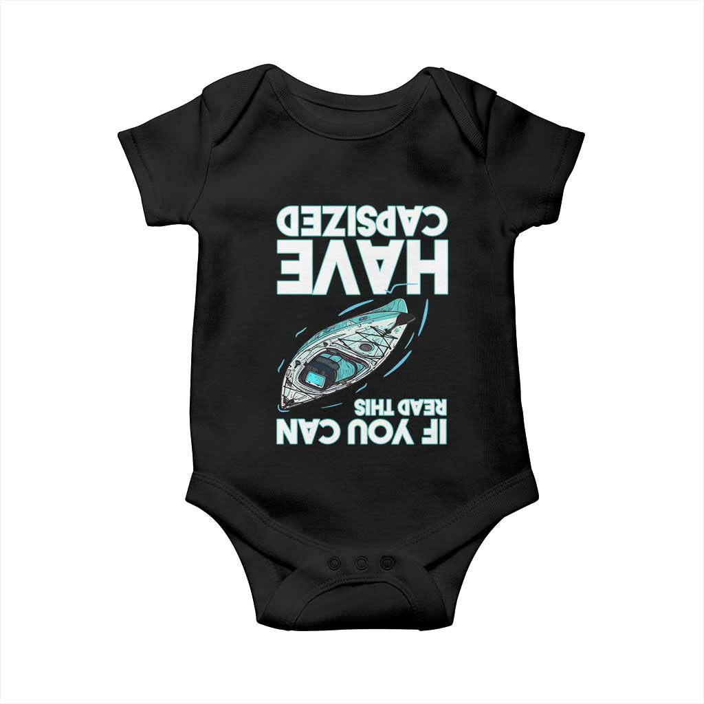 If You Can Read This I Have Capsized Baby Onesie Funny Boating - Wonder Print Shop