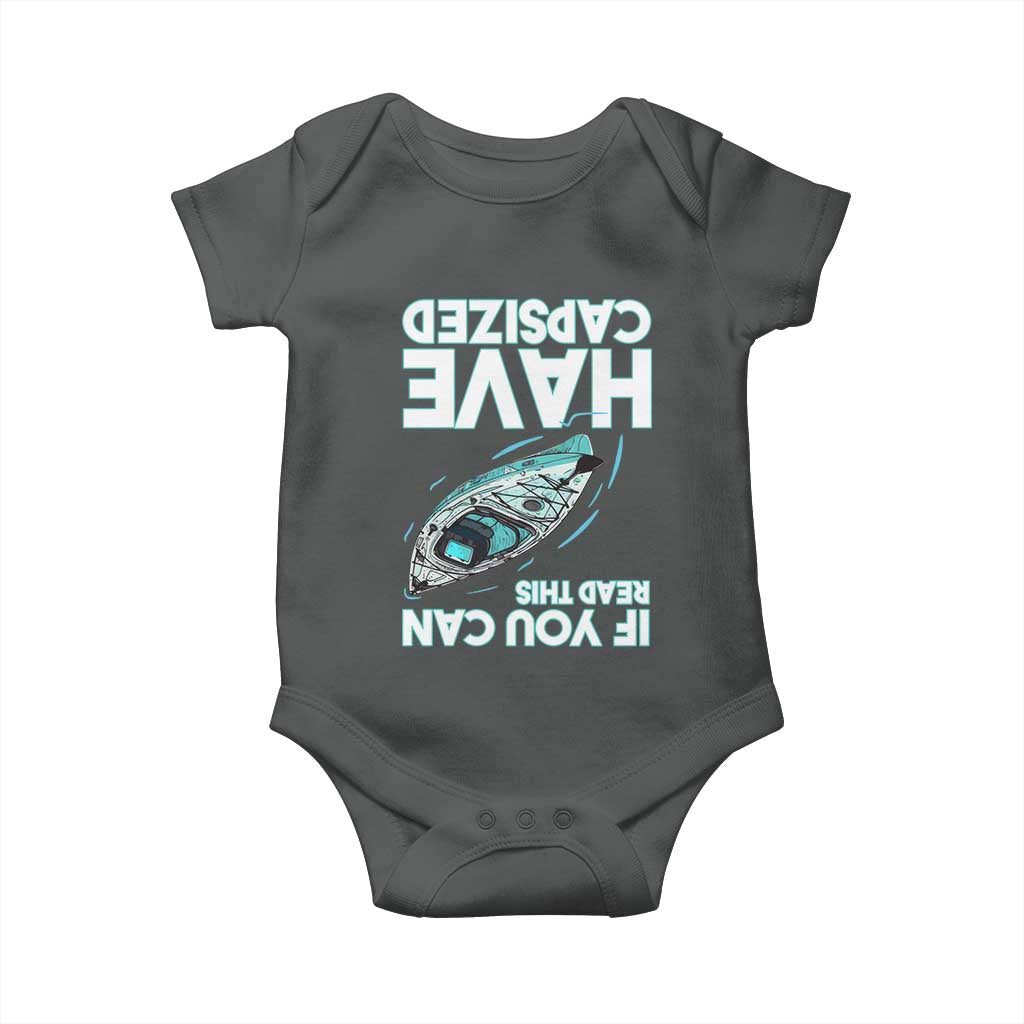 If You Can Read This I Have Capsized Baby Onesie Funny Boating - Wonder Print Shop