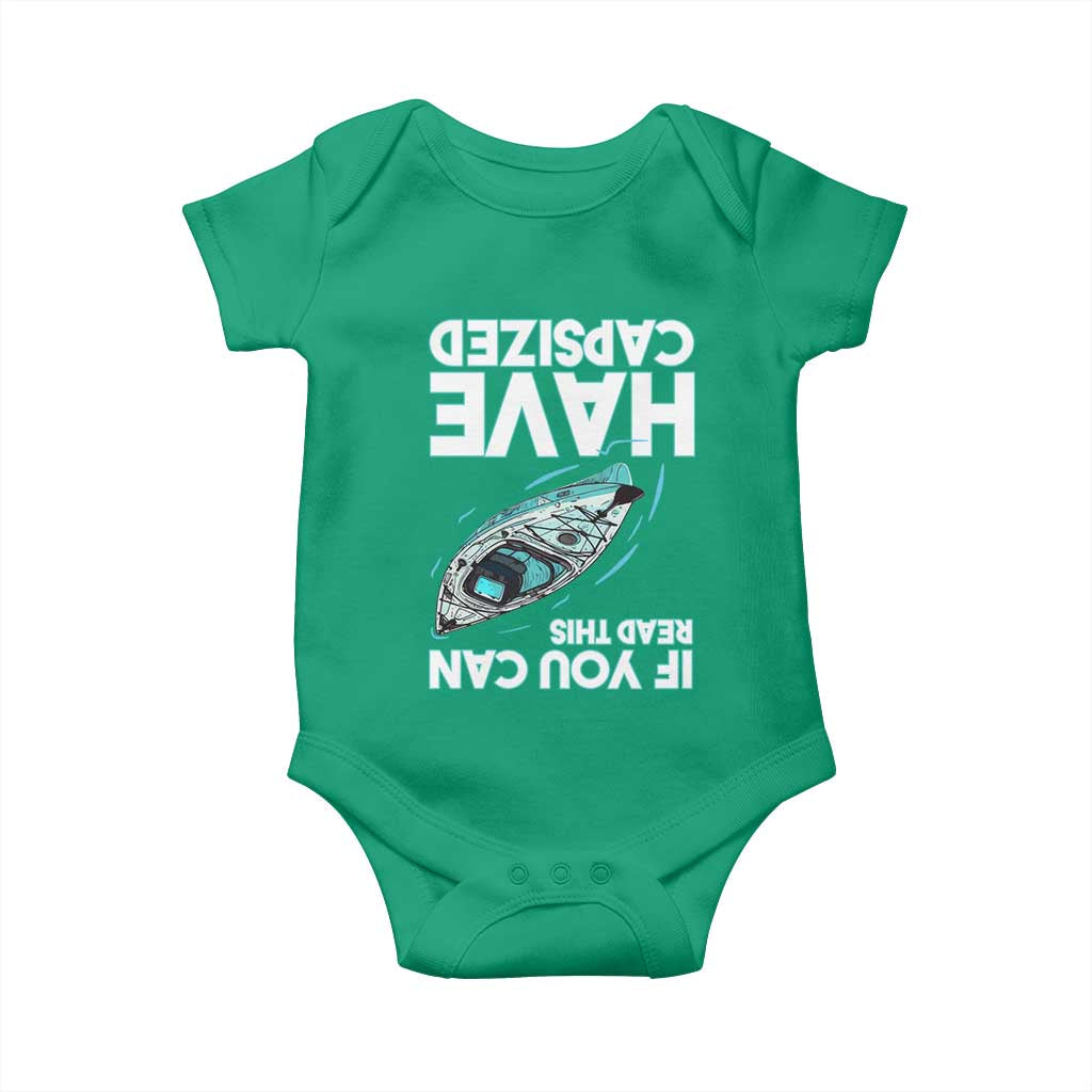 If You Can Read This I Have Capsized Baby Onesie Funny Boating - Wonder Print Shop