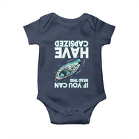 If You Can Read This I Have Capsized Baby Onesie Funny Boating - Wonder Print Shop