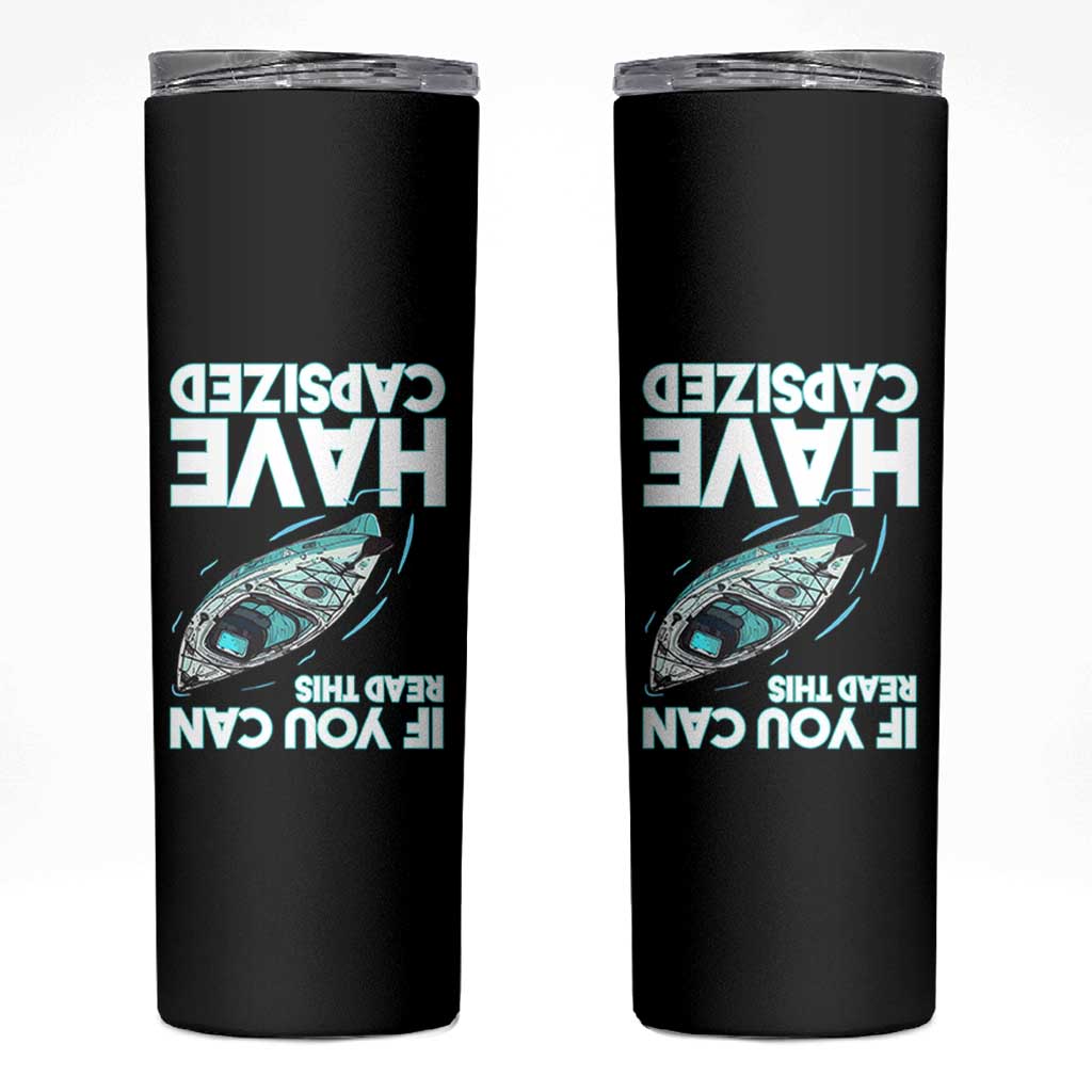 If You Can Read This I Have Capsized Skinny Tumbler Funny Boating - Wonder Print Shop