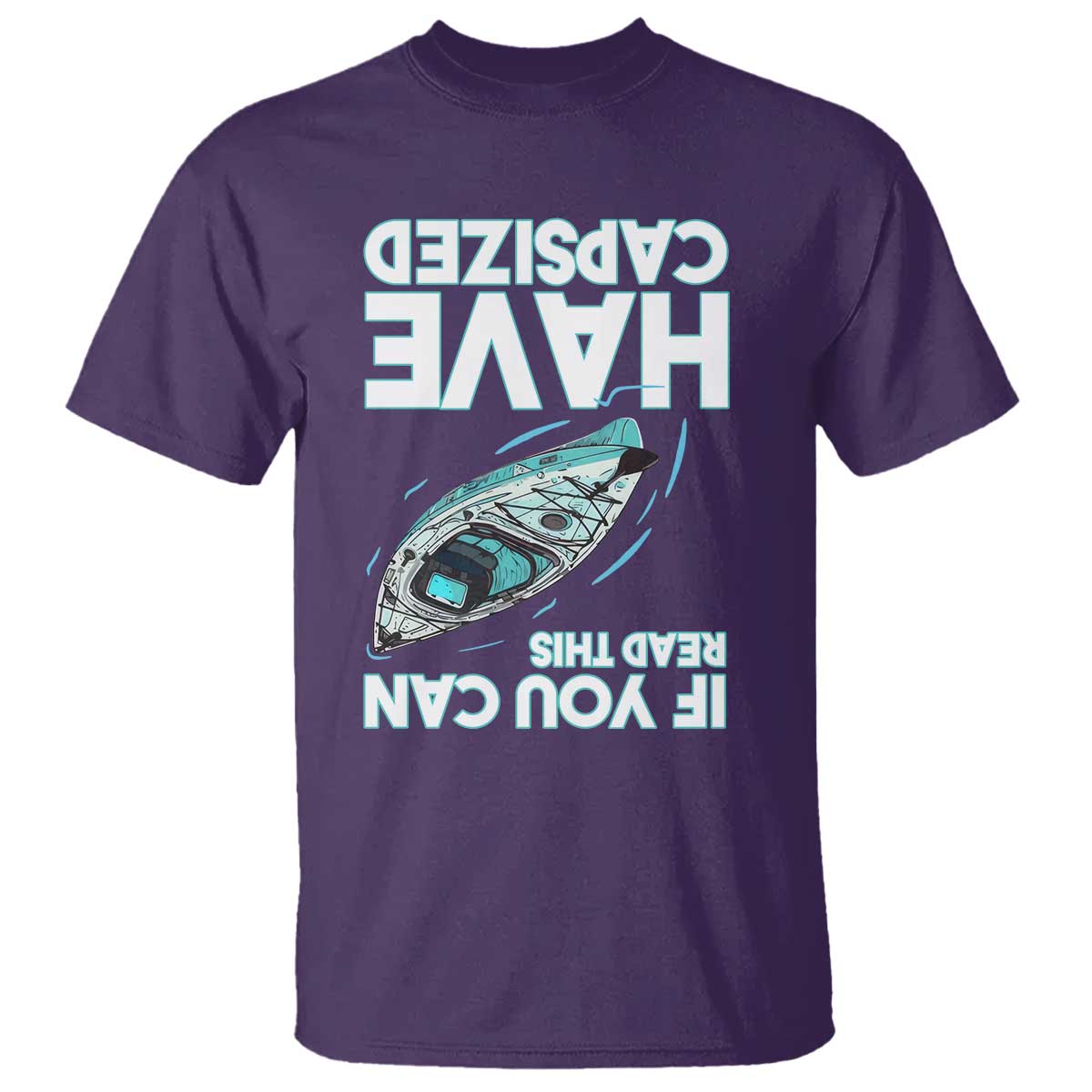 If You Can Read This I Have Capsized T Shirt Funny Boating - Wonder Print Shop