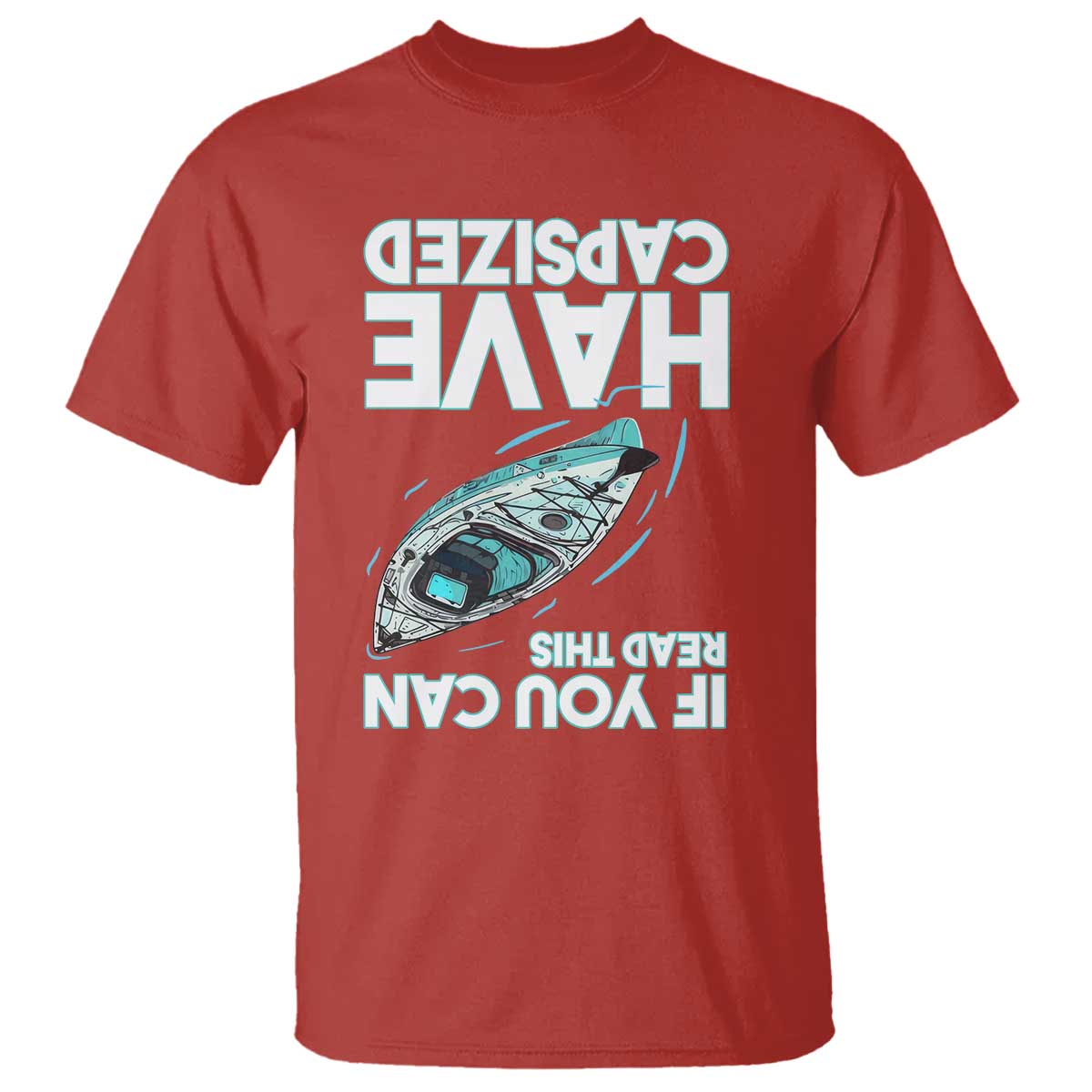 If You Can Read This I Have Capsized T Shirt Funny Boating - Wonder Print Shop