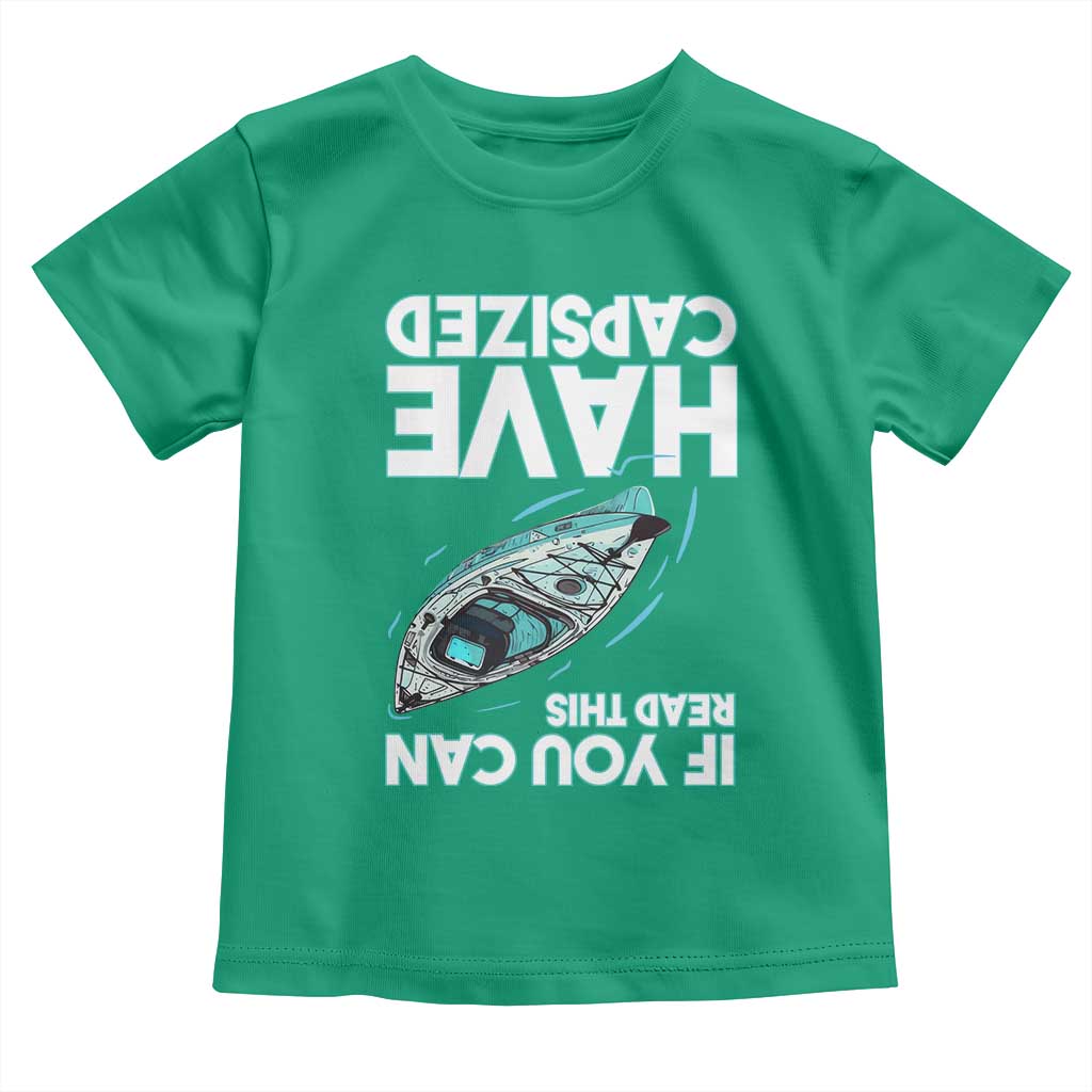 If You Can Read This I Have Capsized Toddler T Shirt Funny Boating - Wonder Print Shop