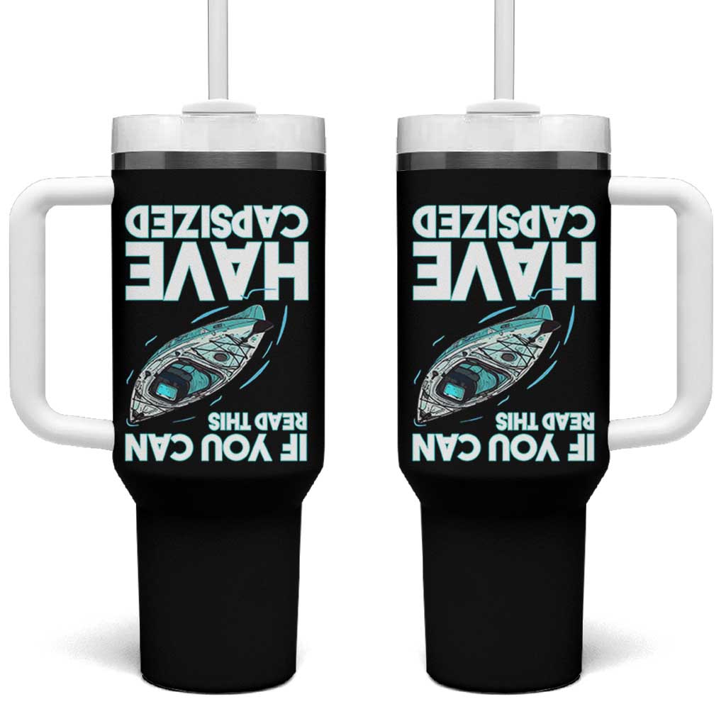 If You Can Read This I Have Capsized Tumbler With Handle Funny Boating - Wonder Print Shop