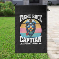 Yacht Rock Captain Garden Flag Funny Boating Party Music - Wonder Print Shop