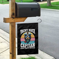 Yacht Rock Captain Garden Flag Funny Boating Party Music - Wonder Print Shop