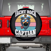 Yacht Rock Captain Spare Tire Cover Funny Boating Party Music - Wonder Print Shop