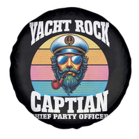 Yacht Rock Captain Spare Tire Cover Funny Boating Party Music - Wonder Print Shop