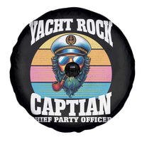 Yacht Rock Captain Spare Tire Cover Funny Boating Party Music - Wonder Print Shop