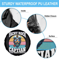 Yacht Rock Captain Spare Tire Cover Funny Boating Party Music - Wonder Print Shop