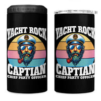 Yacht Rock Captain 4 in 1 Can Cooler Tumbler Funny Boating Party Music - Wonder Print Shop