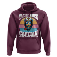 Yacht Rock Captain Hoodie Funny Boating Party Music - Wonder Print Shop