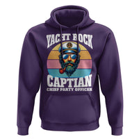 Yacht Rock Captain Hoodie Funny Boating Party Music - Wonder Print Shop