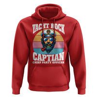 Yacht Rock Captain Hoodie Funny Boating Party Music - Wonder Print Shop