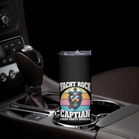Yacht Rock Captain Skinny Tumbler Funny Boating Party Music - Wonder Print Shop