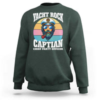 Yacht Rock Captain Sweatshirt Funny Boating Party Music - Wonder Print Shop