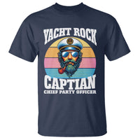 Yacht Rock Captain T Shirt Funny Boating Party Music - Wonder Print Shop