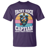 Yacht Rock Captain T Shirt Funny Boating Party Music - Wonder Print Shop