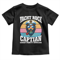 Yacht Rock Captain Toddler T Shirt Funny Boating Party Music - Wonder Print Shop