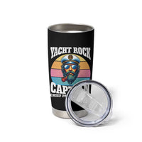 Yacht Rock Captain Tumbler Cup Funny Boating Party Music - Wonder Print Shop