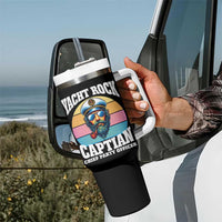 Yacht Rock Captain Tumbler With Handle Funny Boating Party Music - Wonder Print Shop