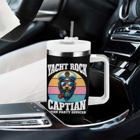 Yacht Rock Captain Tumbler With Handle Funny Boating Party Music - Wonder Print Shop