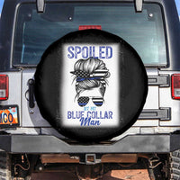 Blue Collar Wife Life Messy Bun Spare Tire Cover - Wonder Print Shop