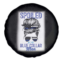 Blue Collar Wife Life Messy Bun Spare Tire Cover - Wonder Print Shop