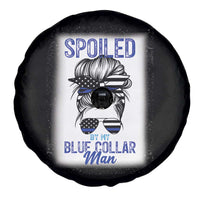 Blue Collar Wife Life Messy Bun Spare Tire Cover - Wonder Print Shop