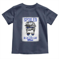 Blue Collar Wife Life Messy Bun Toddler T Shirt - Wonder Print Shop