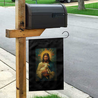 Jesus Christian Garden Flag Hug Lamb Faith Easter - Wonder Print Shop