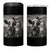Funny Santa Selfie with Cow Christmas 4 in 1 Can Cooler Tumbler - Wonder Print Shop