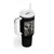 Funny Santa Selfie with Cow Christmas Tumbler With Handle - Wonder Print Shop