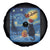 Cat Starry Night Christmas Spare Tire Cover Van Gogh Cat Lover Xmas - Wonder Print Shop