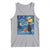 Cat Starry Night Christmas Tank Top Van Gogh Cat Lover Xmas - Wonder Print Shop