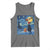 Cat Starry Night Christmas Tank Top Van Gogh Cat Lover Xmas - Wonder Print Shop