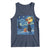 Cat Starry Night Christmas Tank Top Van Gogh Cat Lover Xmas - Wonder Print Shop