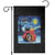 Funny Couples Christmas Garden Flag Cats Lover Starry Night - Wonder Print Shop