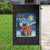 Funny Couples Christmas Garden Flag Cats Lover Starry Night - Wonder Print Shop