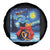 Funny Couples Christmas Spare Tire Cover Cats Lover Starry Night - Wonder Print Shop