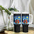 Funny Couples Christmas Tumbler With Handle Cats Lover Starry Night - Wonder Print Shop