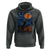 Black Cat Halloween Hoodie Starry Night Van Gogh - Wonder Print Shop