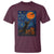 Black Cat Halloween T Shirt Starry Night Van Gogh - Wonder Print Shop