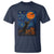 Black Cat Halloween T Shirt Starry Night Van Gogh - Wonder Print Shop